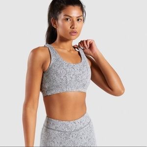 Gymshark Fleur Texture Sports Bra